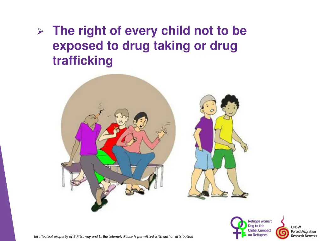the right of every child not to be exposed