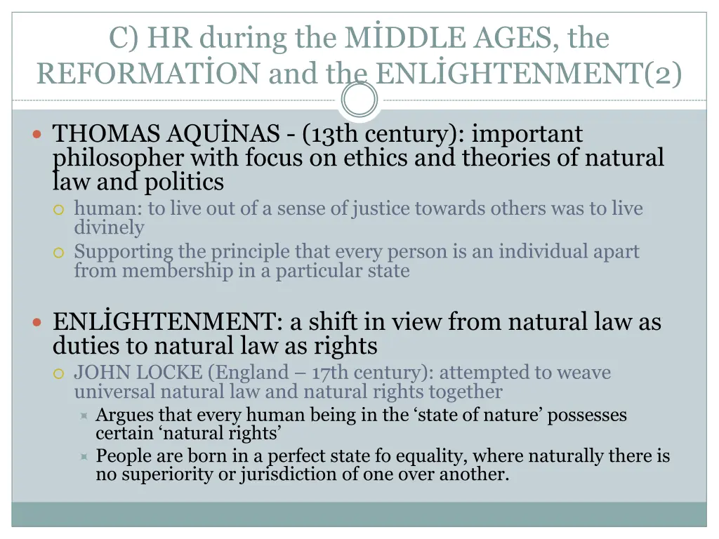 c hr during the m ddle ages the reformat 1