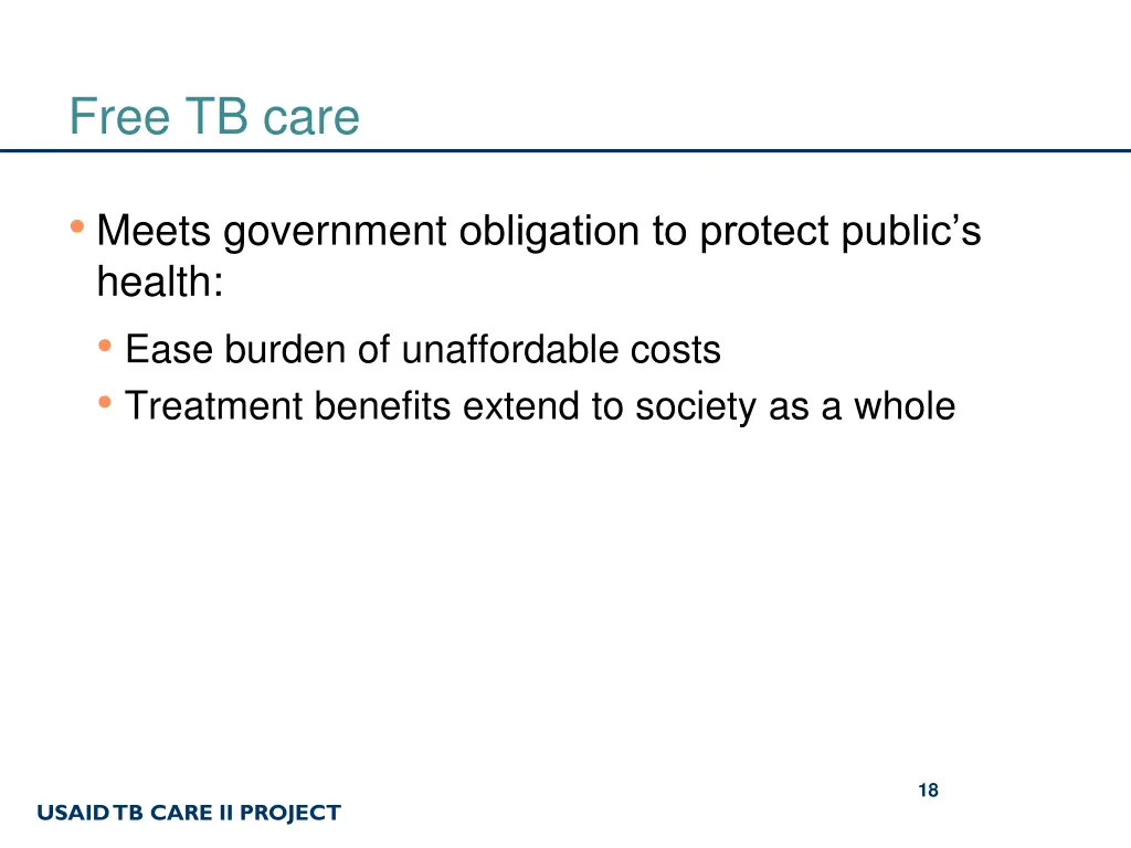free tb care