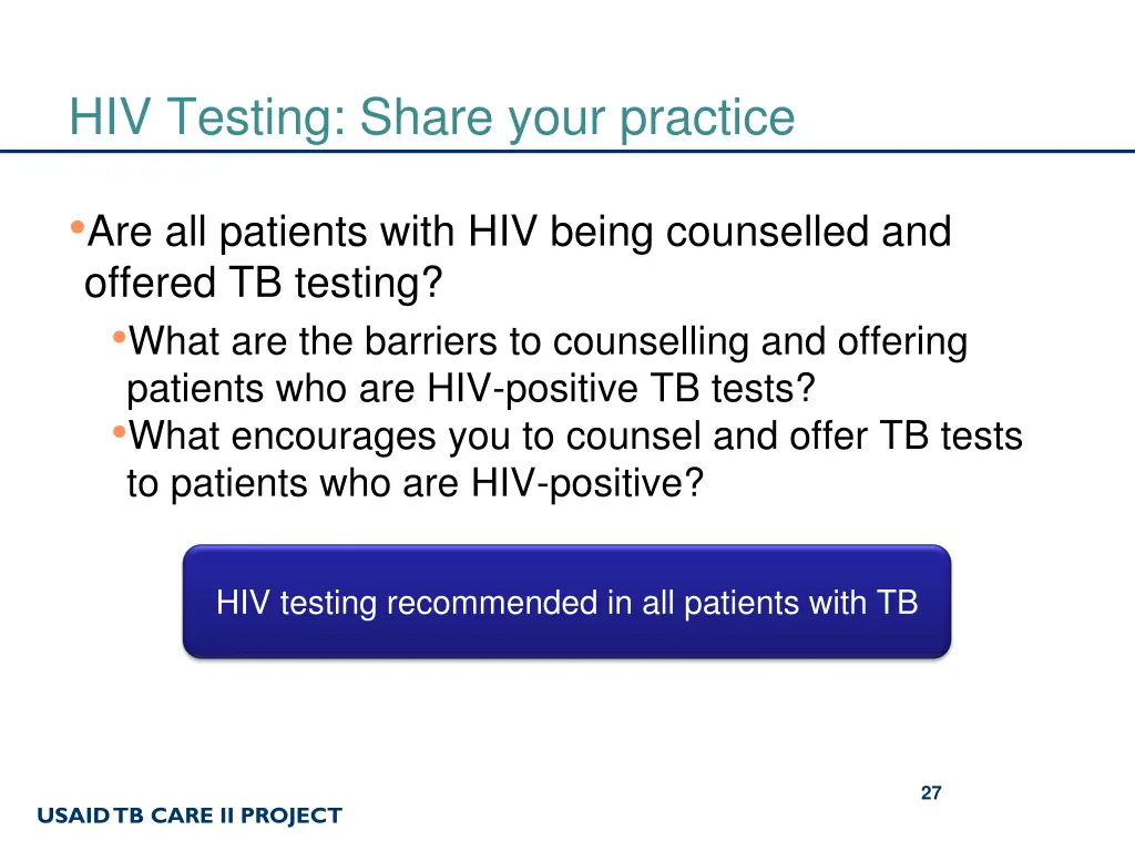 hiv testing share your practice