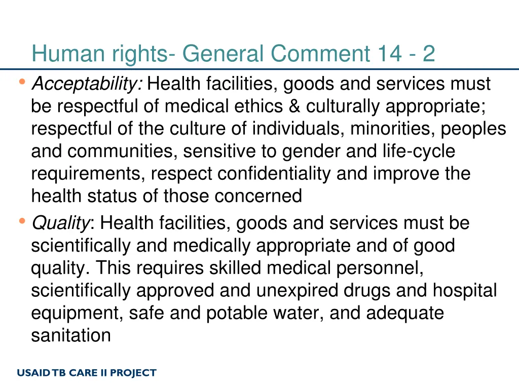 human rights general comment 14 2 acceptability