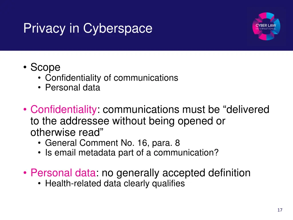 privacy in cyberspace 1