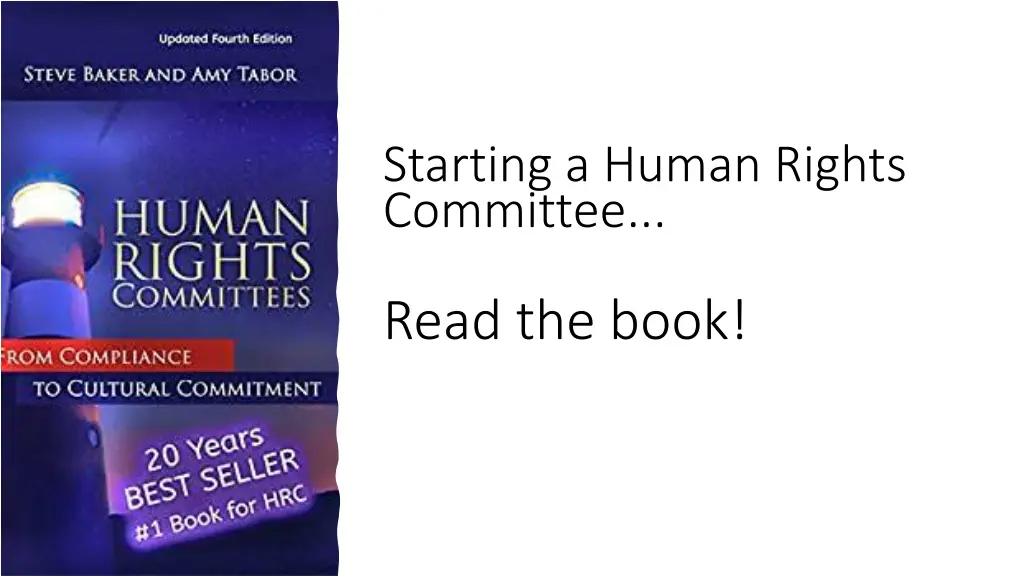 starting a human rights committee