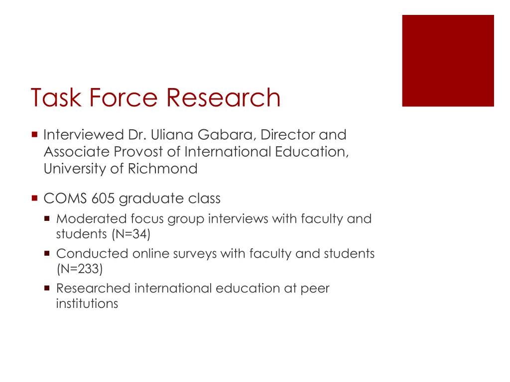 task force research 1