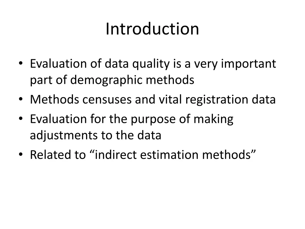 introduction