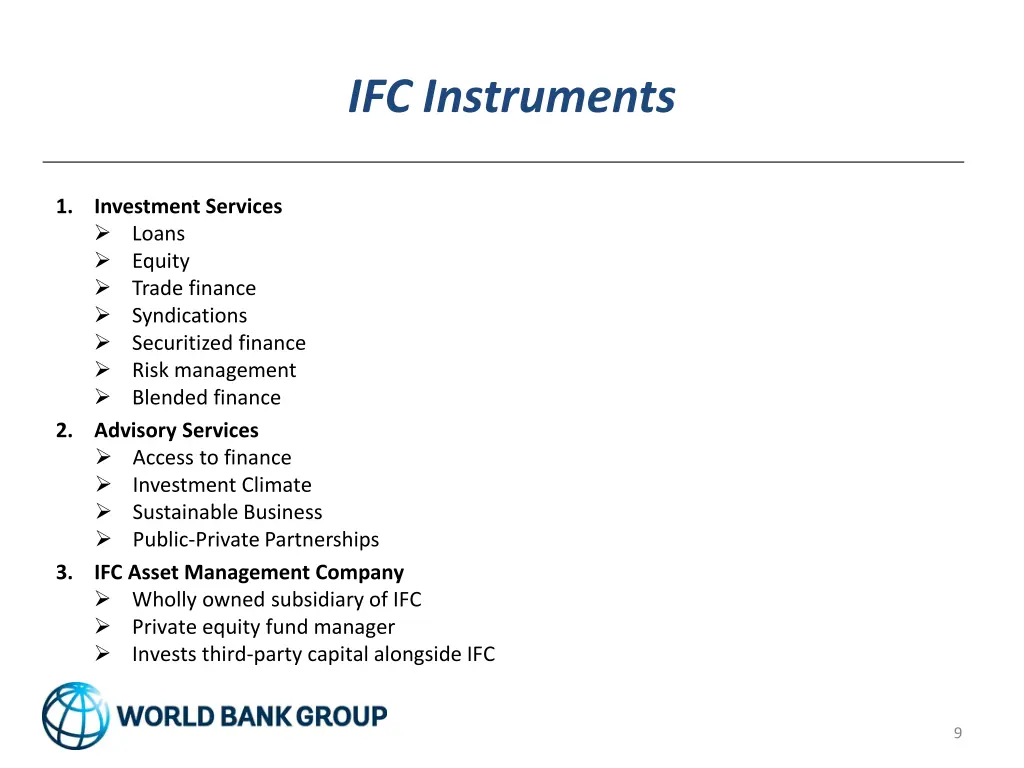 ifc instruments