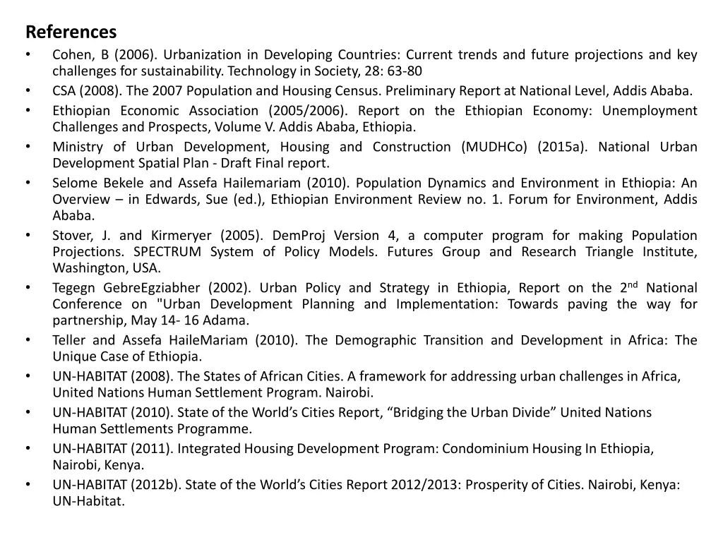 references cohen b 2006 urbanization