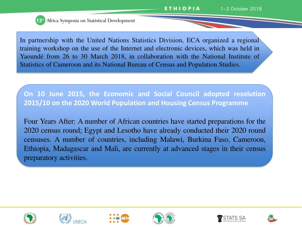 in partnership with the united nations statistics
