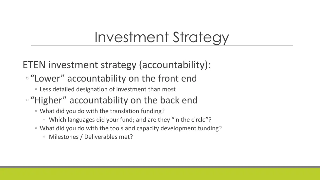 investment strategy 4