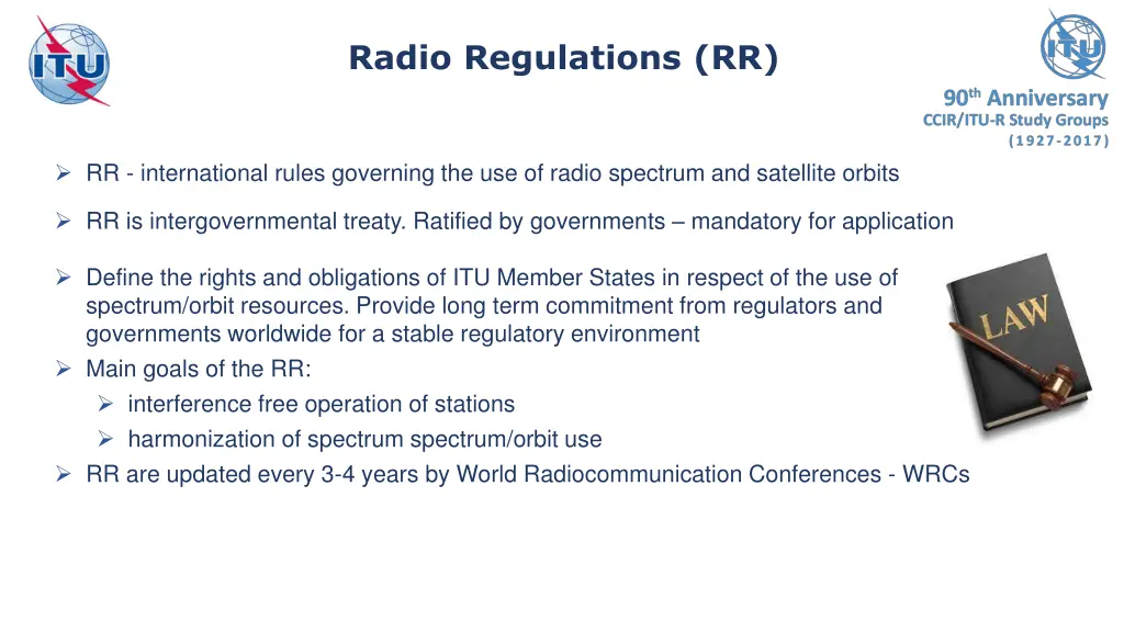 radio regulations rr