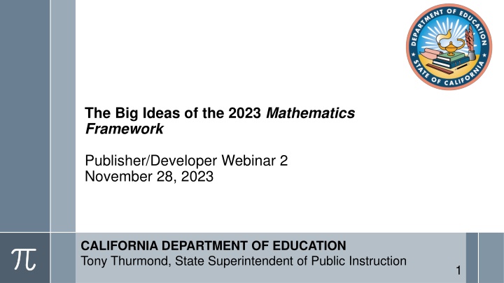 the big ideas of the 2023 mathematics framework