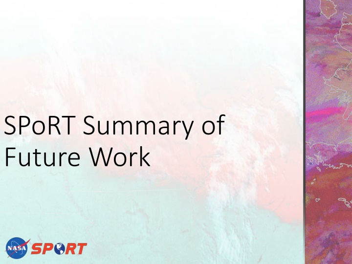 sport summary of future work