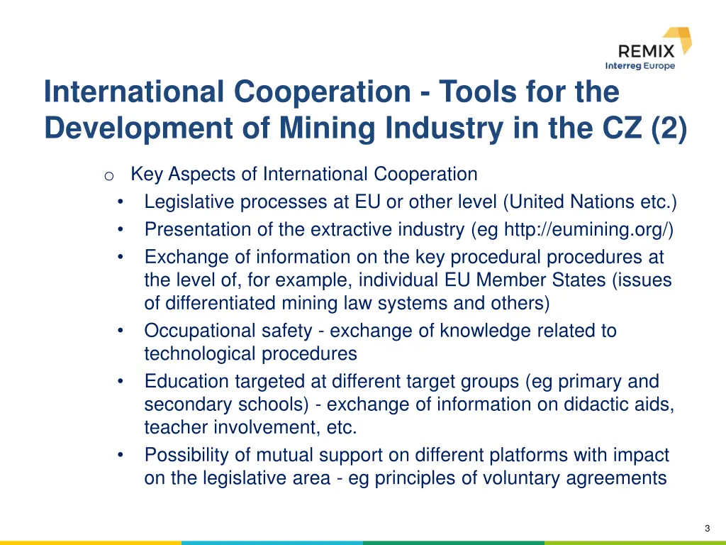 international cooperation tools 1