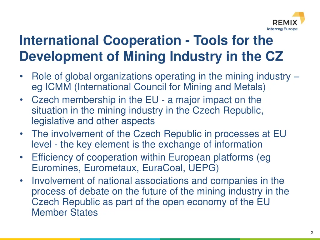 international cooperation tools