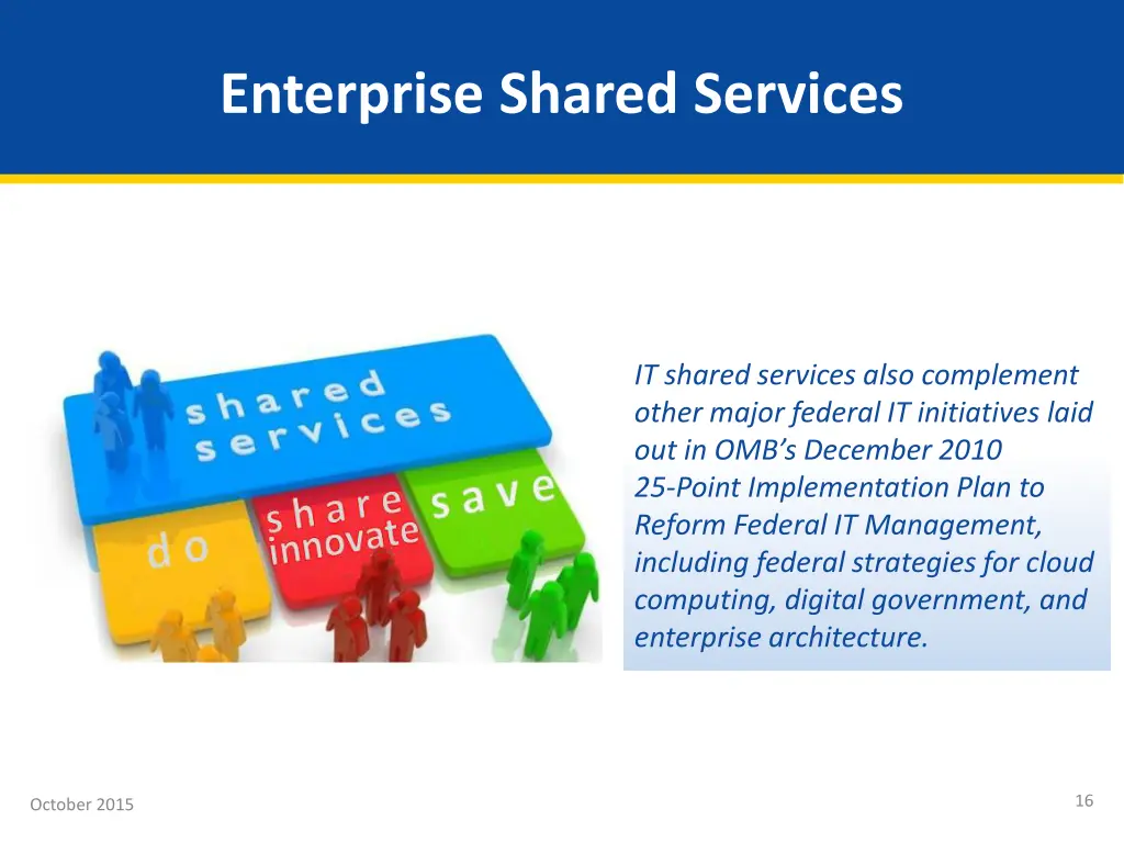 enterprise shared services