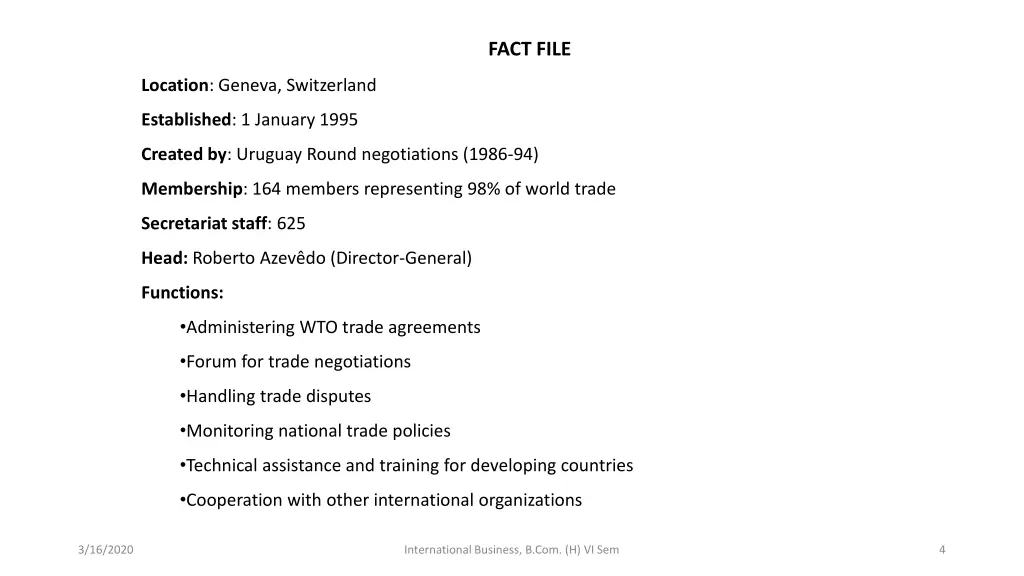 fact file