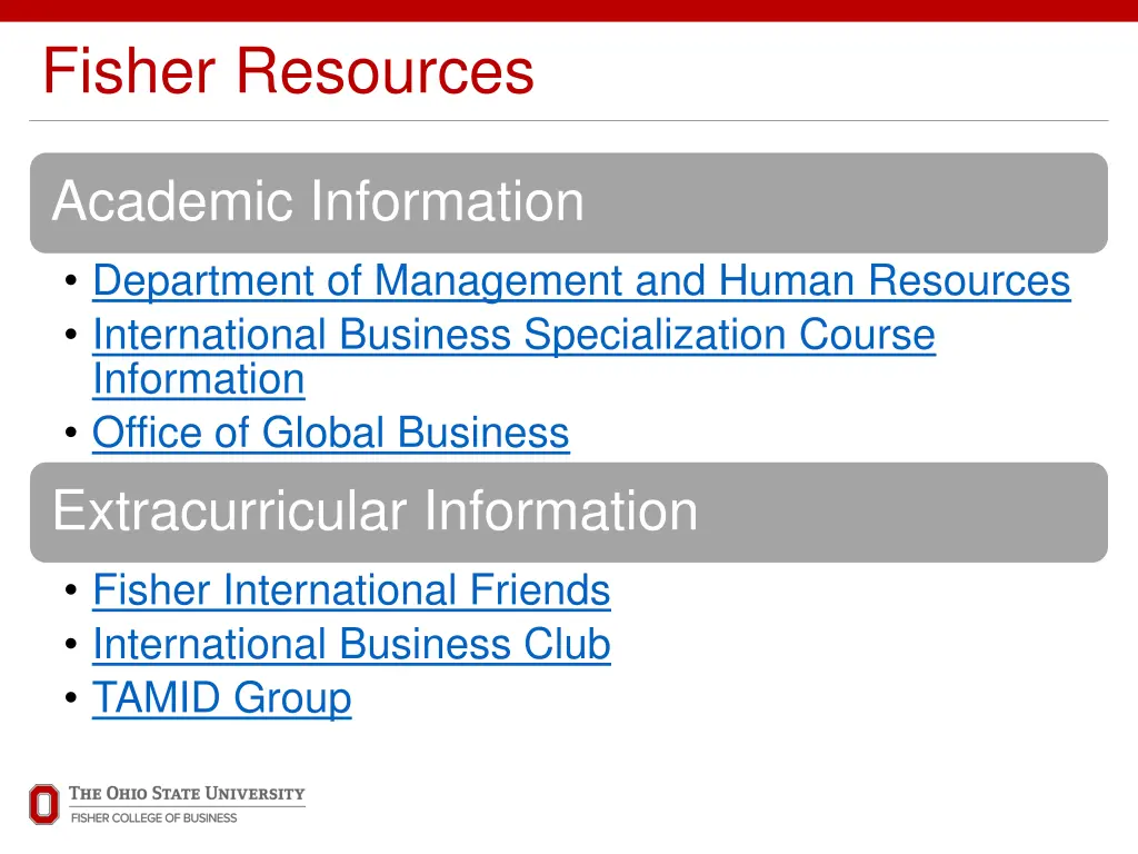 fisher resources
