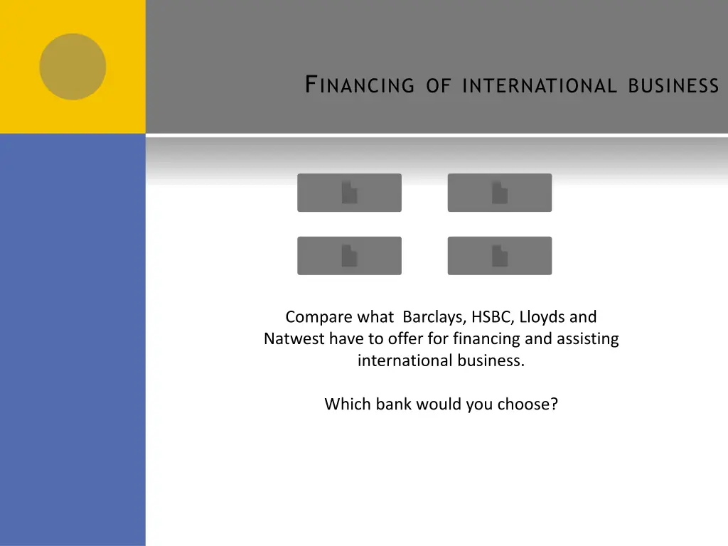 f inancing of international business 5