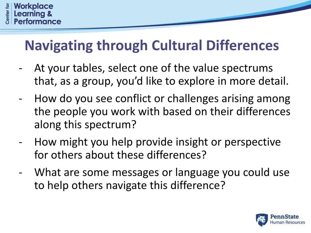 navigating through cultural differences