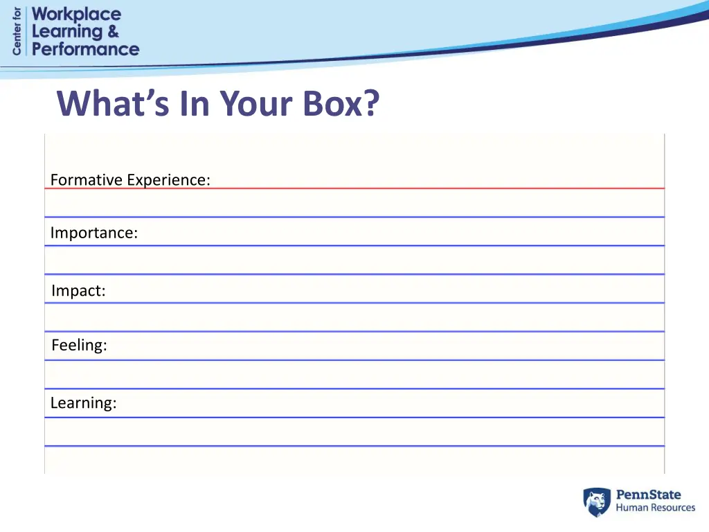 what s in your box