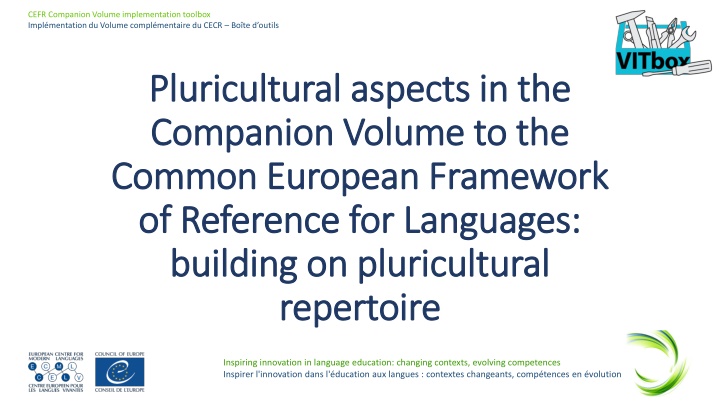 cefr companion volume implementation toolbox impl