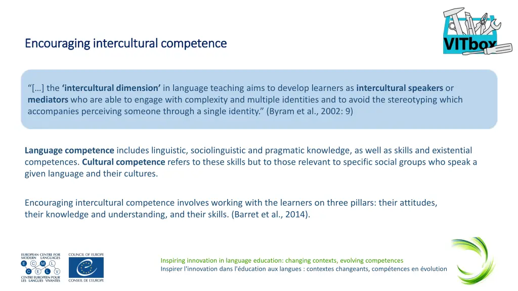 encouraging intercultural competence encouraging