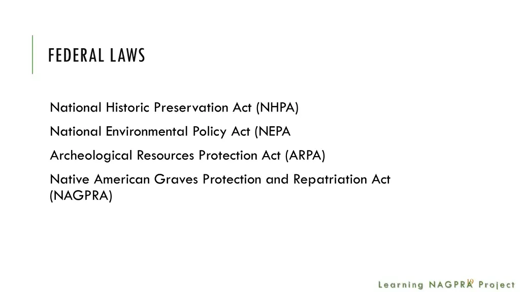 federal laws