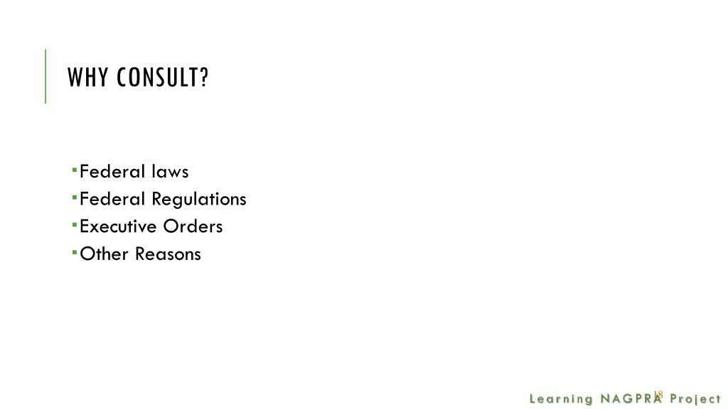 why consult