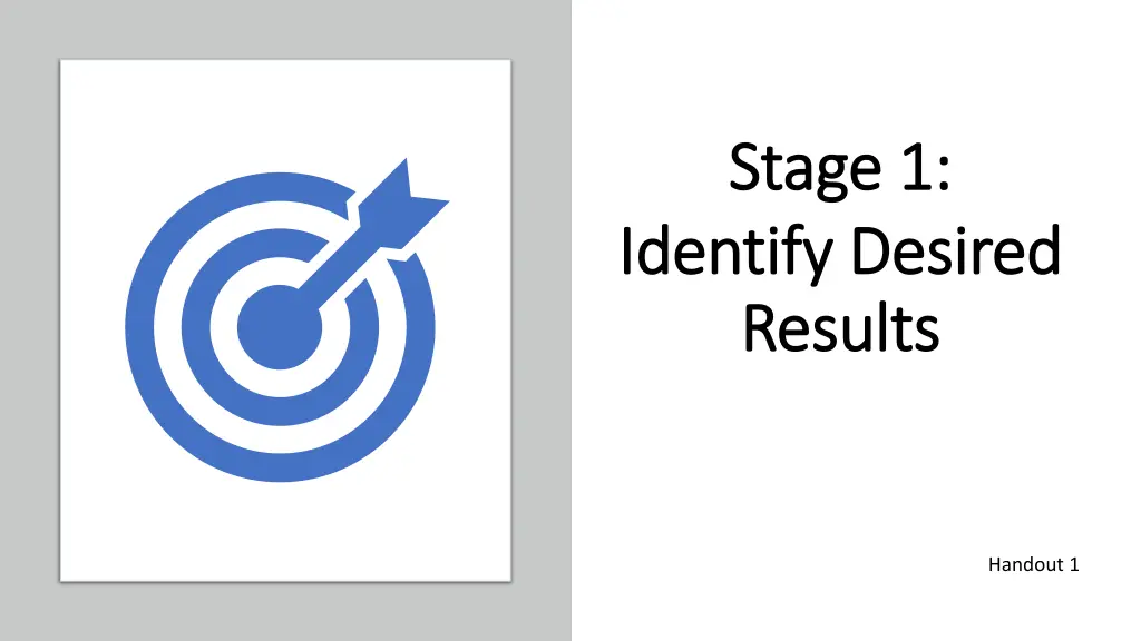stage 1 stage 1 identify desired identify desired