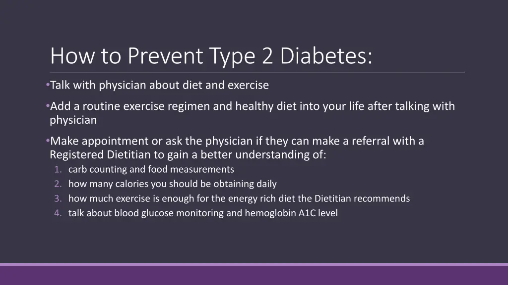 how to prevent type 2 diabetes