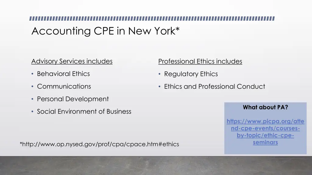 accounting cpe in new york