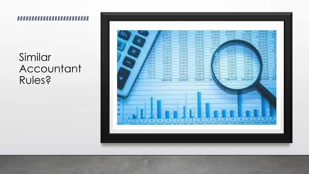 similar accountant rules