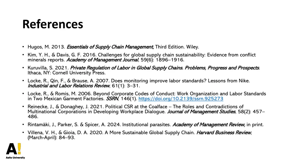 references