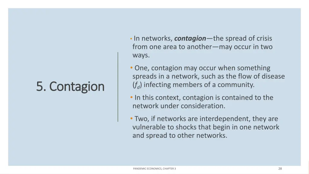 in networks contagion the spread of crisis from