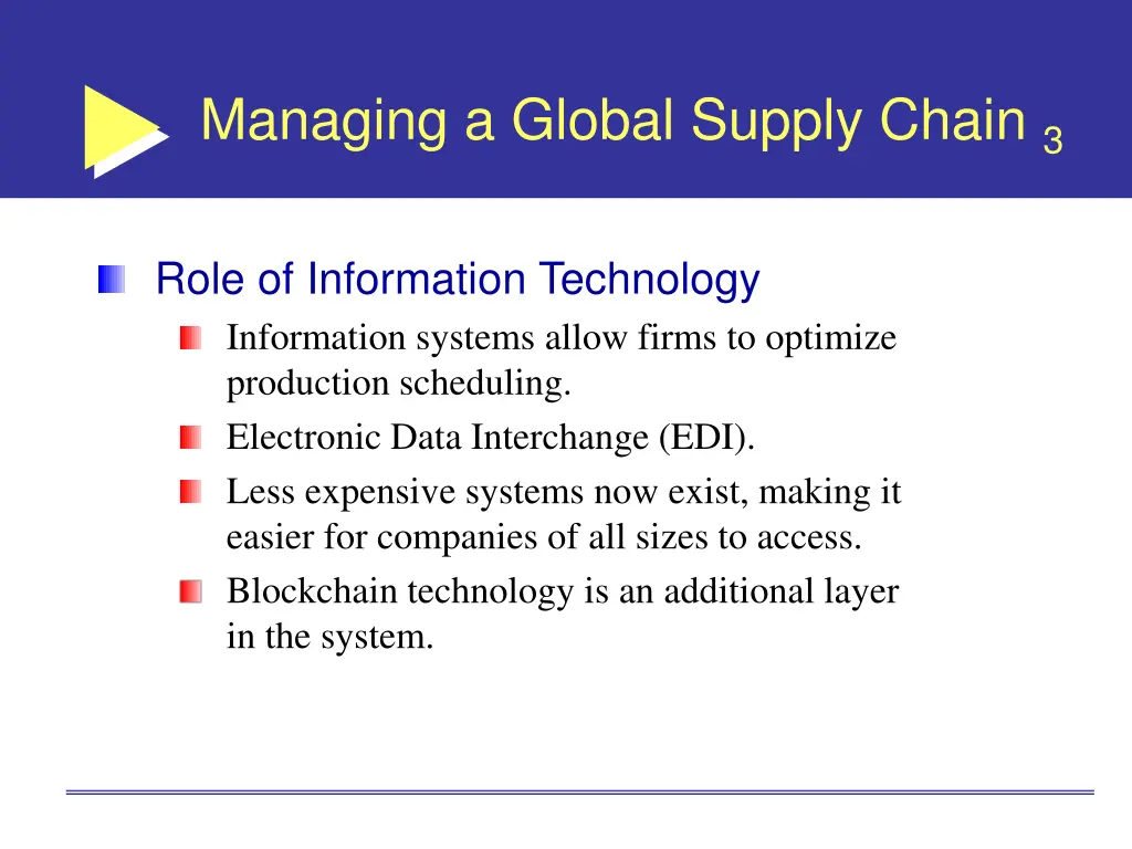managing a global supply chain 3