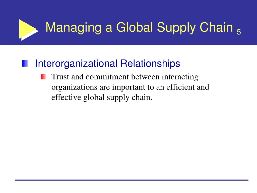 managing a global supply chain 5
