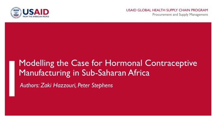 usaid global health supply chain program