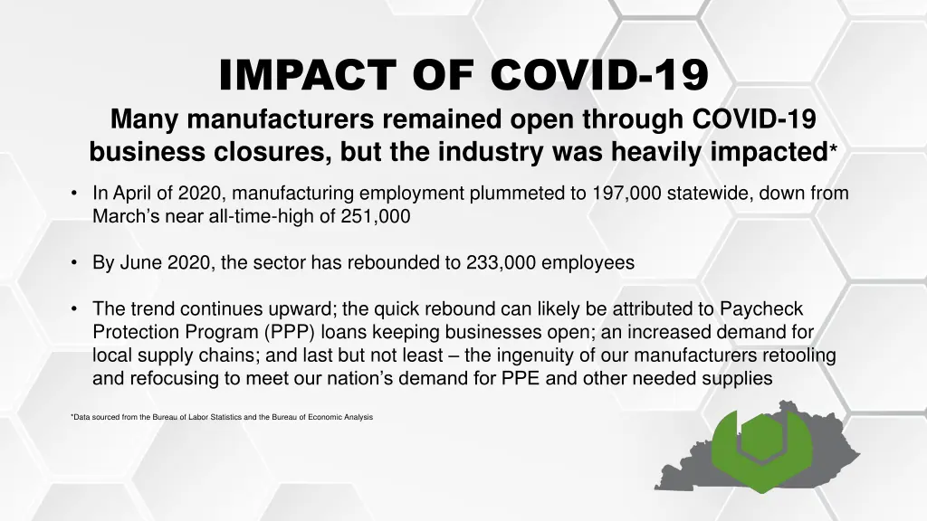 impact of covid 19 many manufacturers remained