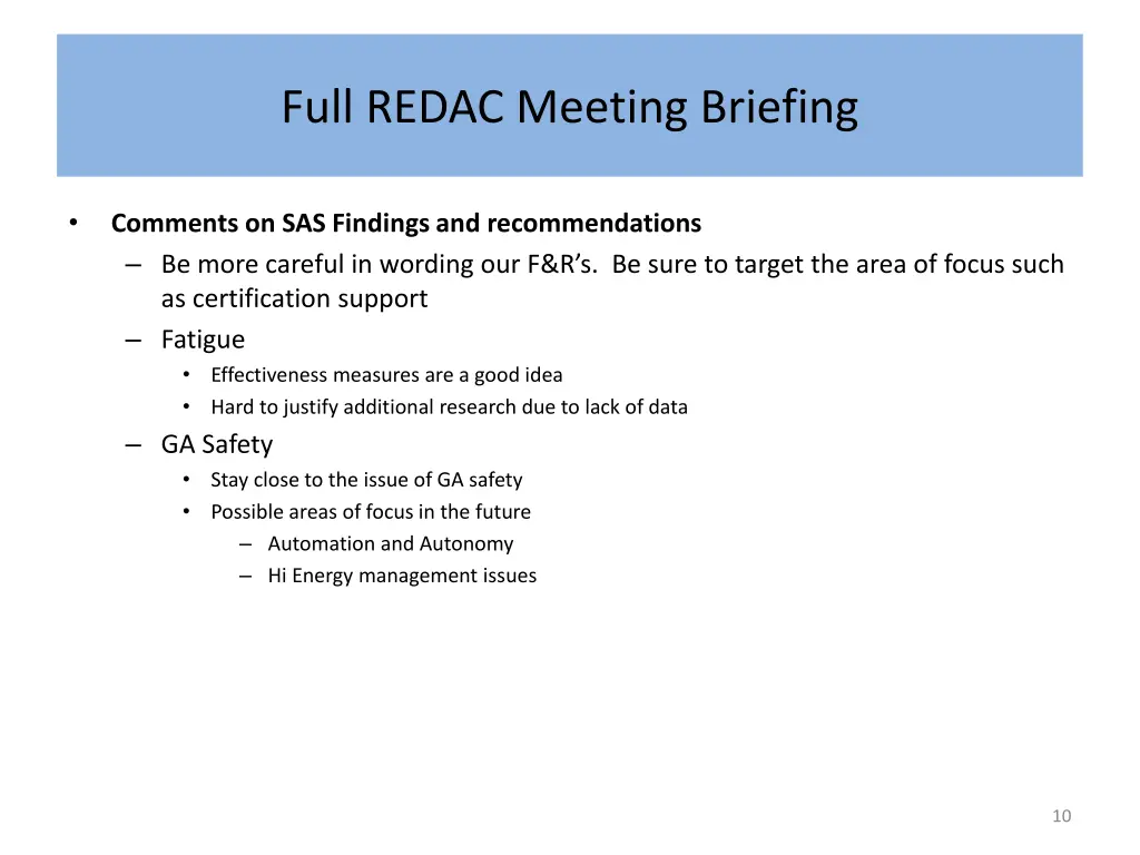 full redac meeting briefing 1