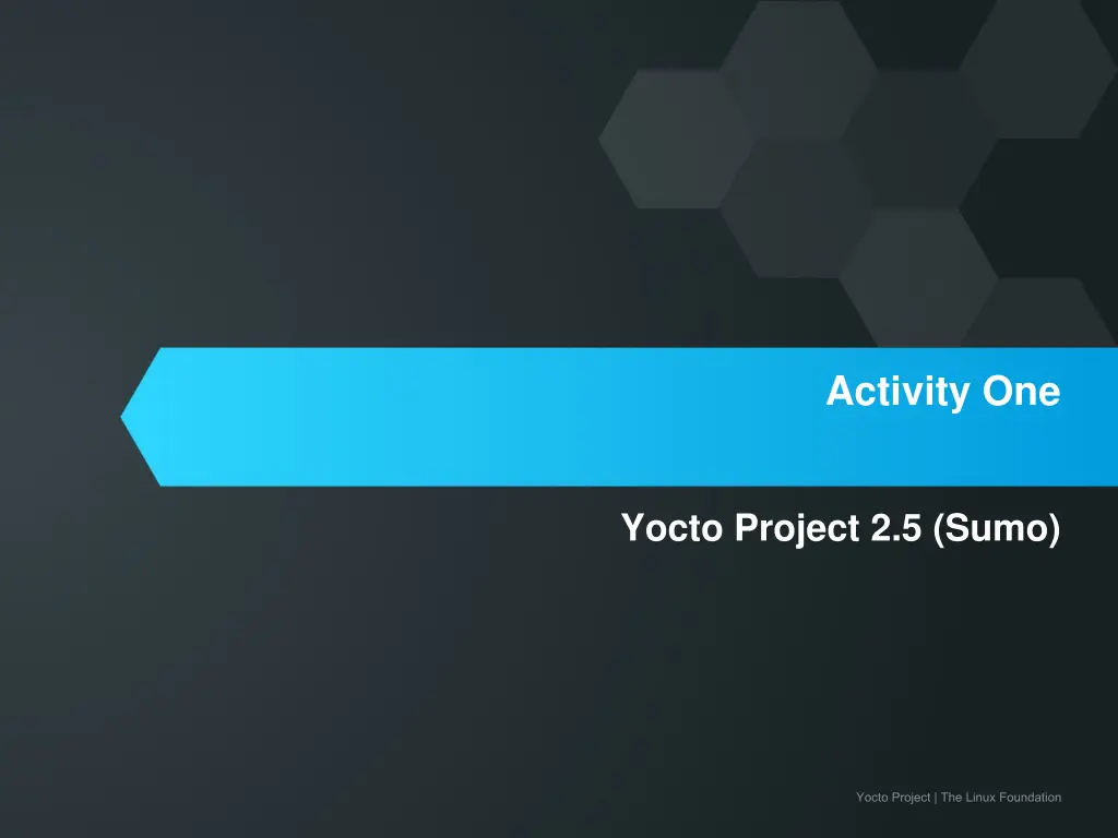 activity one