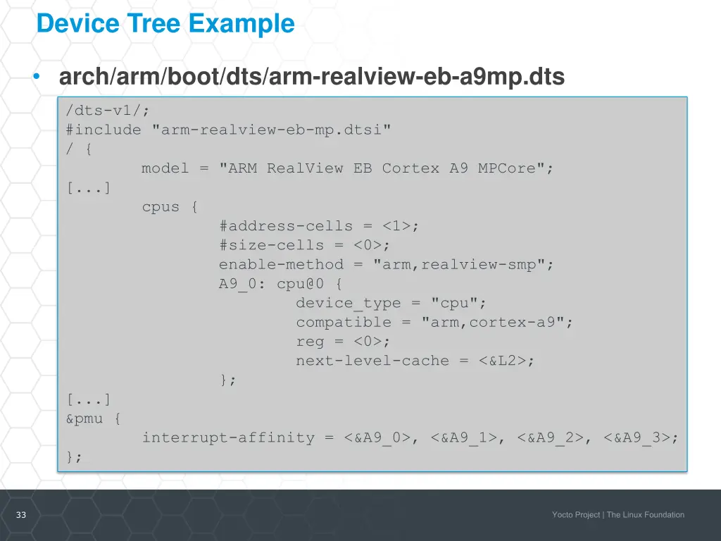 device tree example