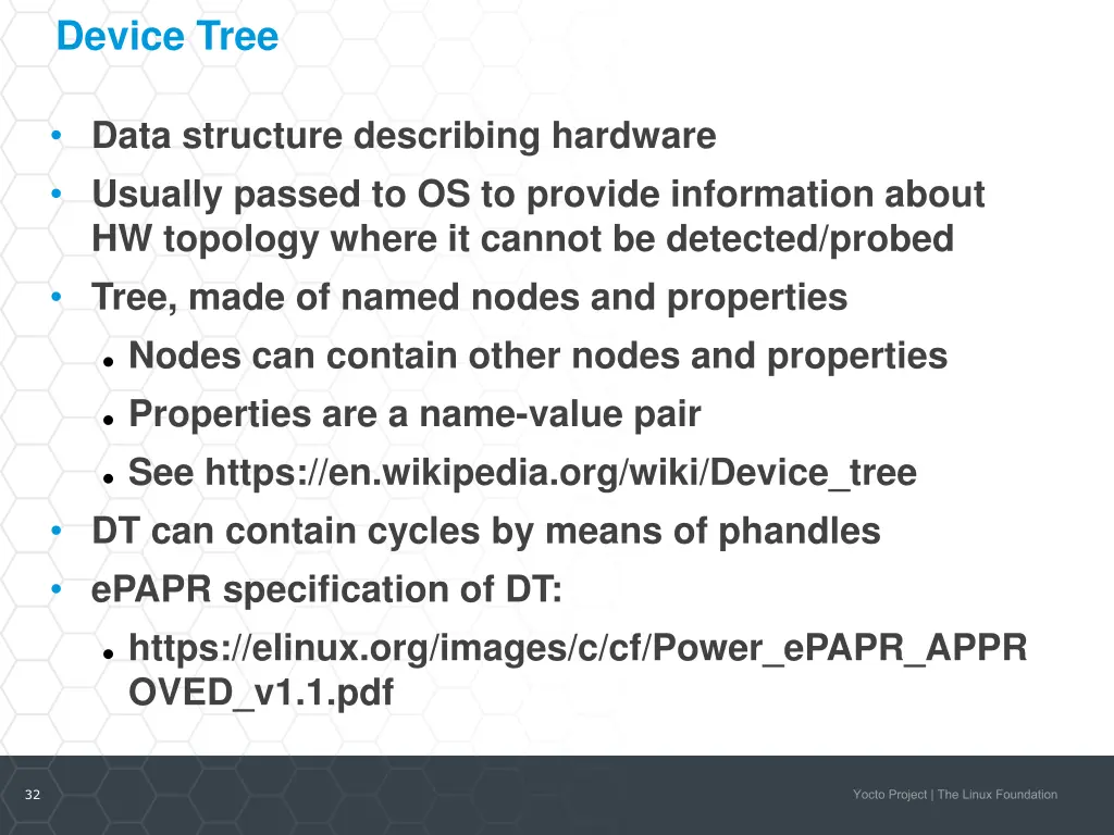 device tree