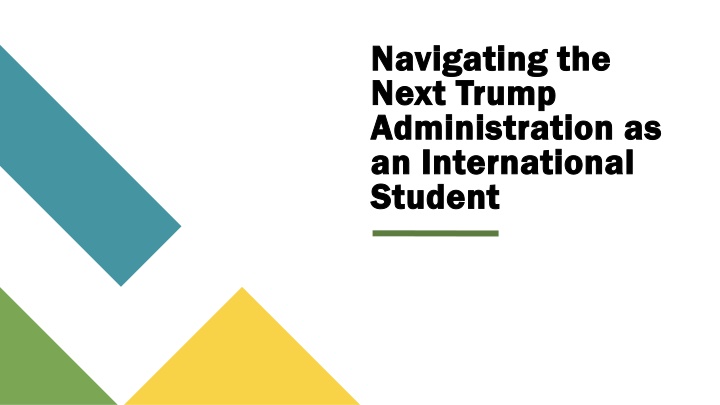 navigating the navigating the next trump next