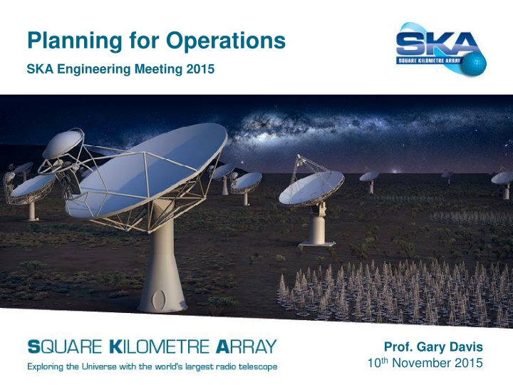 planning for operations