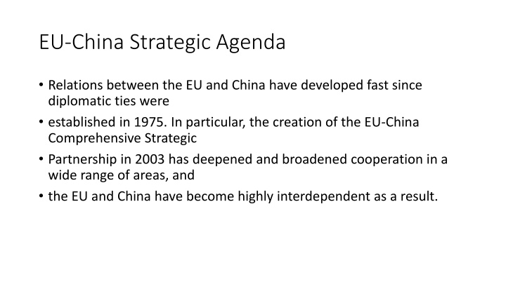 eu china strategic agenda