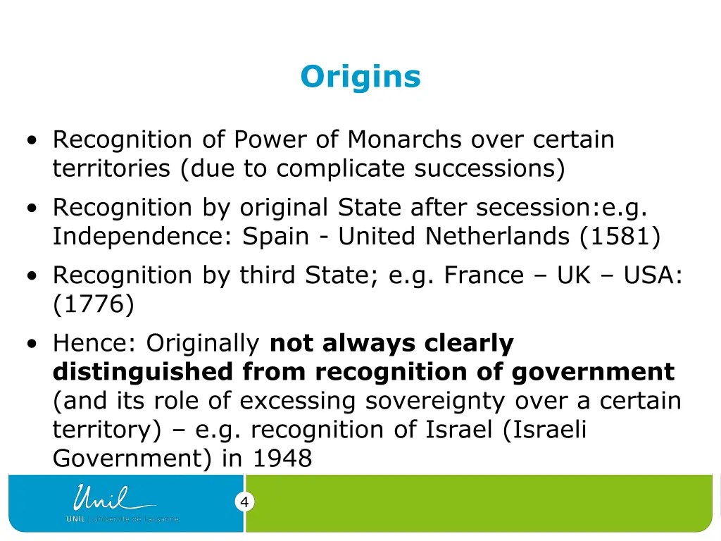 origins