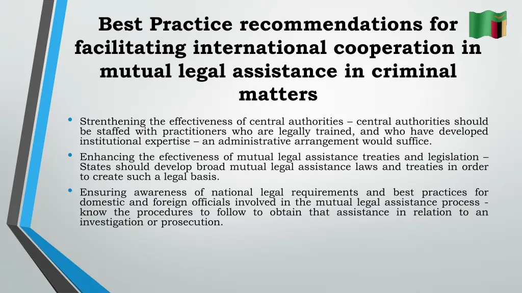 best practice recommendations for facilitating