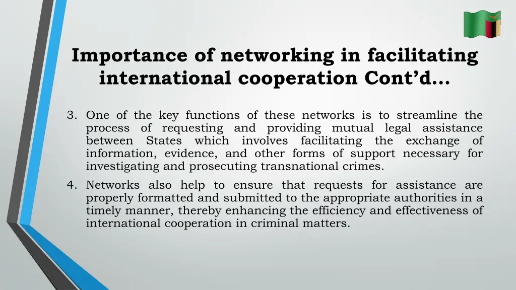 importance of networking in facilitating 1