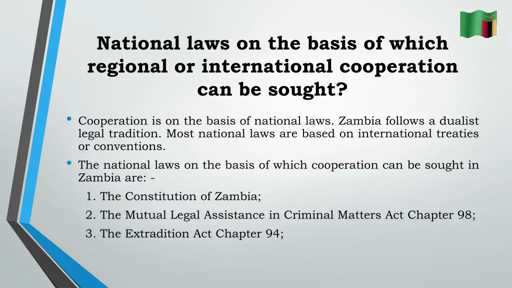 national laws on the basis of which regional
