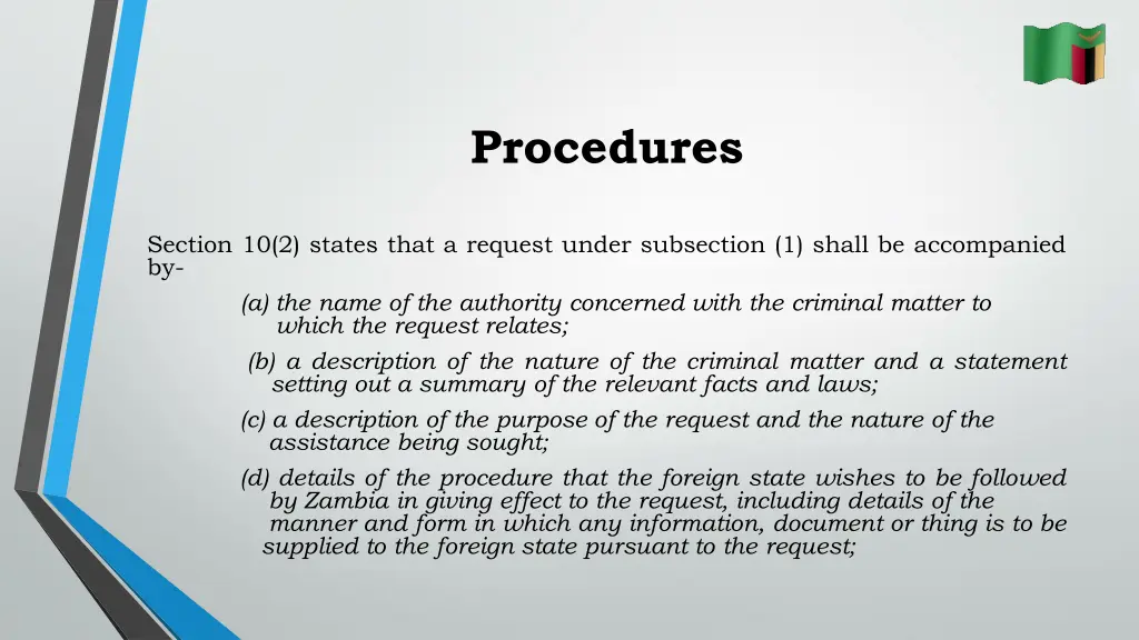 procedures